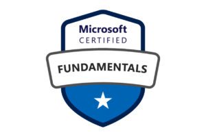 Microsoft certified fundamentals badge