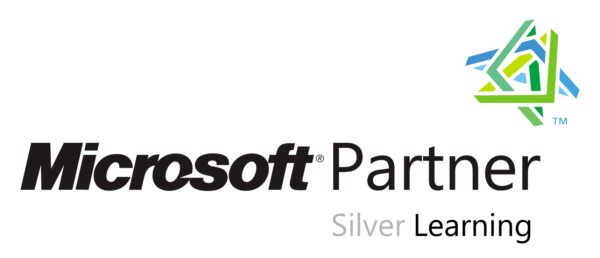 A Microsoft Silver Learning Partner logo.