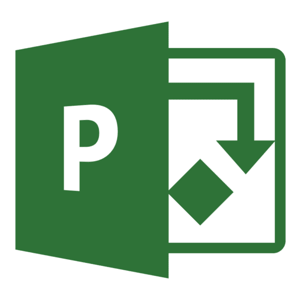 Green icon with a capital P and a document.