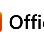 A red, orange, yellow, and purple Microsoft Office logo.