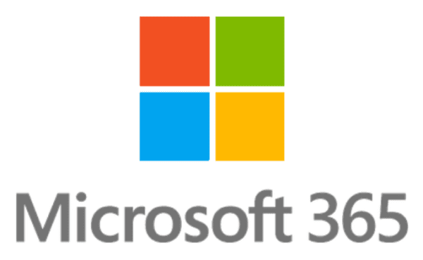 Colorful Microsoft 365 logo.