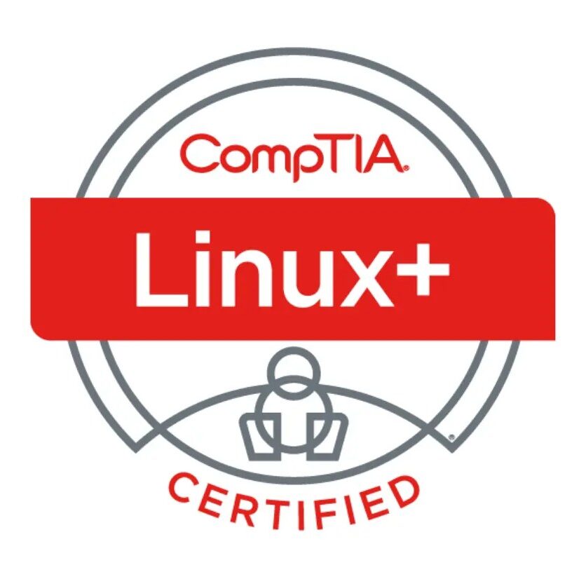 compTIA linux plus certification logo