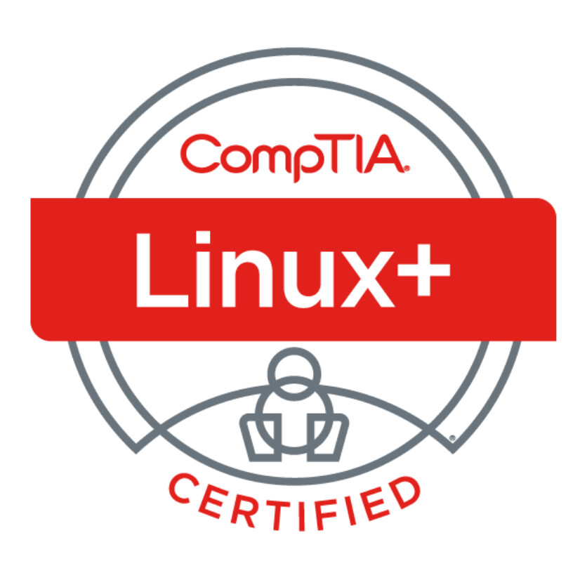 compTIA linux plus certification logo