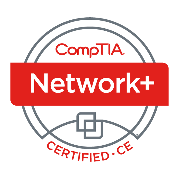 compTIA network plus certification logo